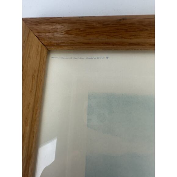 Vtg Aiden Lassell Ripley Signed Print Start Of The Season Framed Picture Artwork - Picture 6 of 10